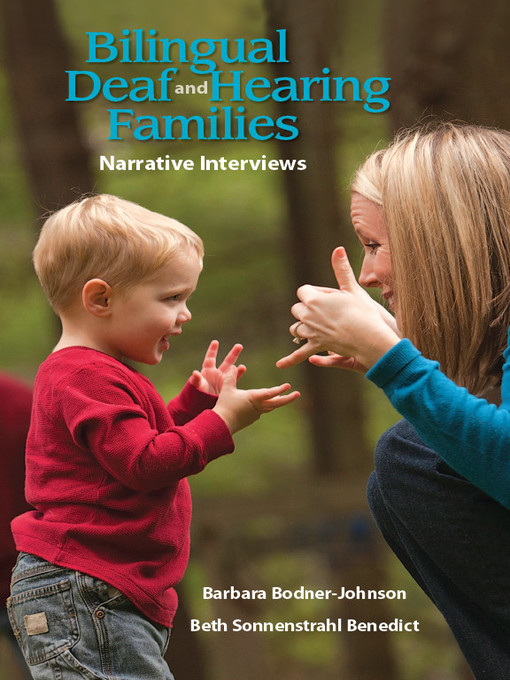 Title details for Bilingual Deaf and Hearing Families by Barbara Bodner-Johnson - Wait list
